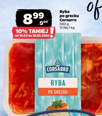 Ryba po grecku Corsarro