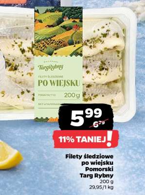 Filety śledziowe po wiejsku Pomorski Targ Rybny