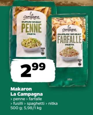 Makaron La Campagna