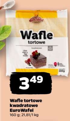 Wafle tortowe kwadratowe EuroWafel