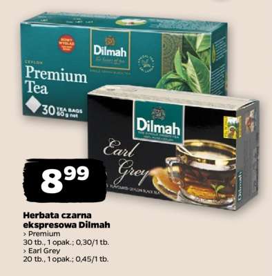 Herbata czarna ekspresowa Dilmah