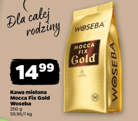 Kawa mielona Mocca Fix Gold Woseba