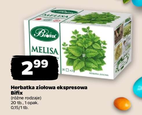 Herbatka ziołowa ekspresowa Bifix