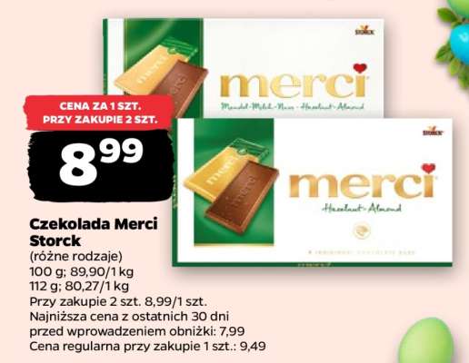Czekolada Merci 
Storck