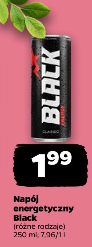 Napój energetyczny Black