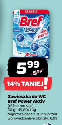 Zawieszka do WC Bref Power Aktiv