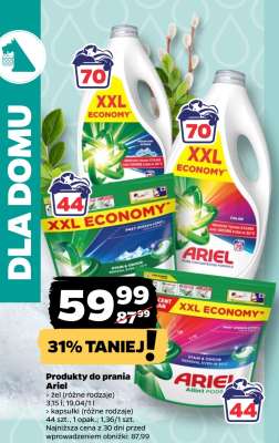 Produkty do prania Ariel