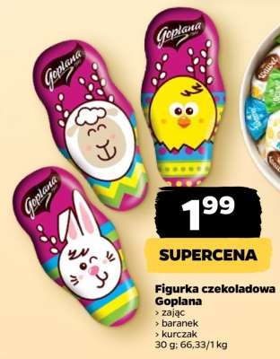 Figurka czekoladowa GOPLANA