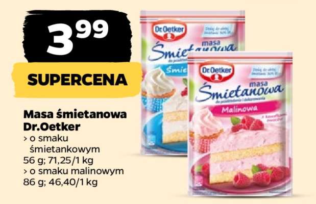 Masa śmietanowa Dr.Oetker