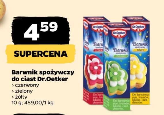 Barwnik spożywczy do ciast Dr.Oetker