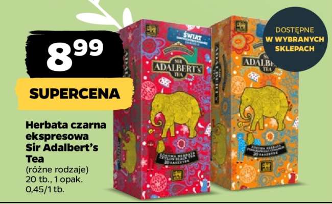 Herbata czarna ekspresowa Sir Adalbert’s Tea