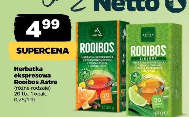 Herbatka ekspresowa Rooibos Astra