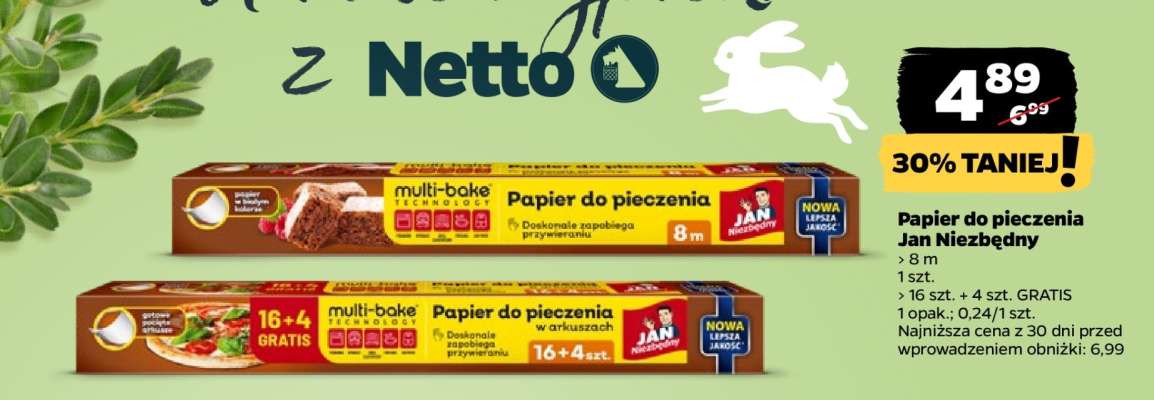 Papier do pieczenia Jan Niezbędny