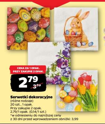 Serwetki dekoracyjne