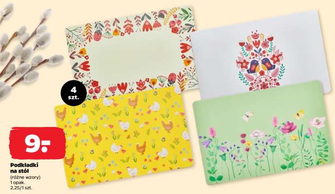 Podkładki na stół