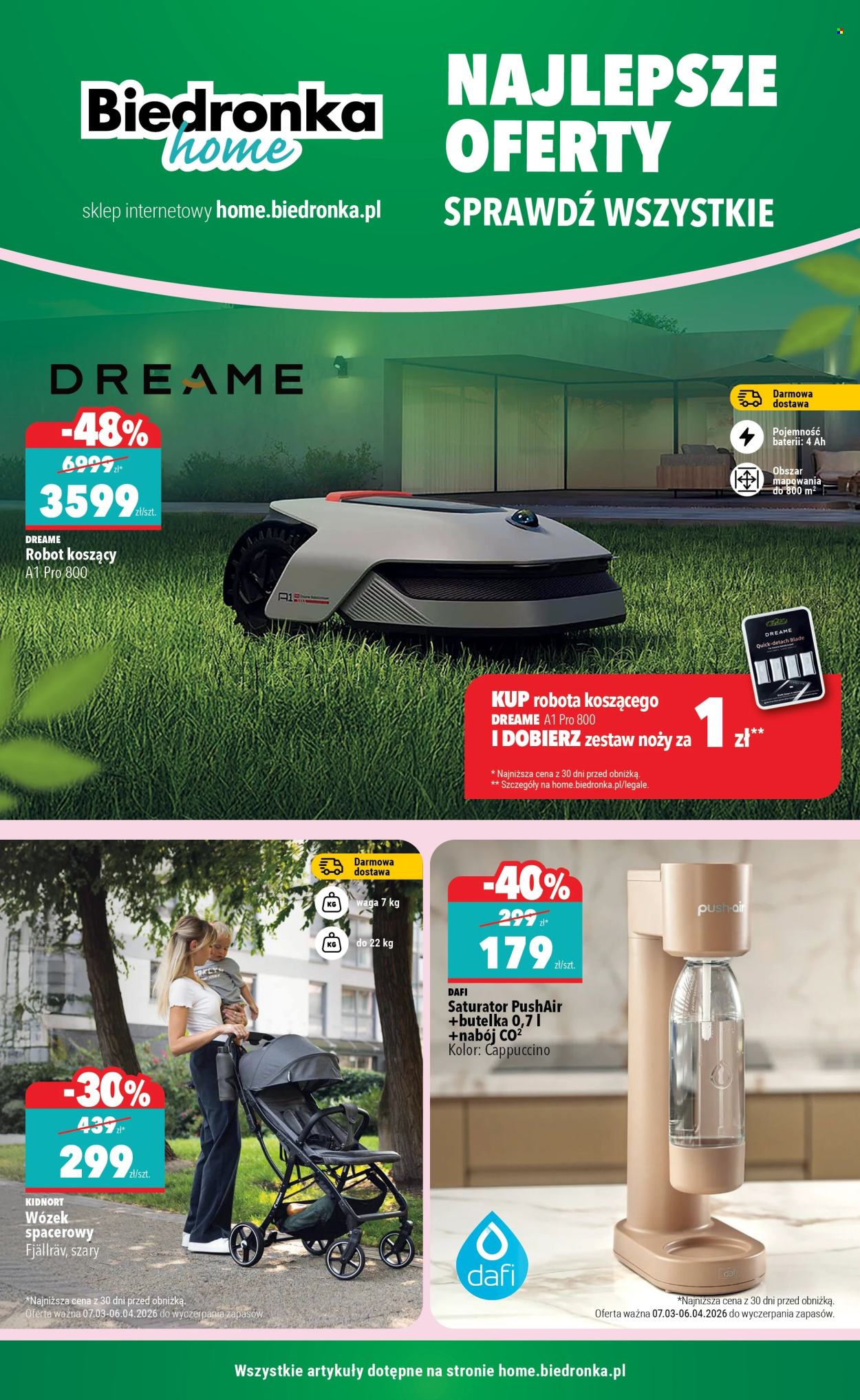 Gazetka Biedronka - 7.03.2026 - 6.04.2026. Strona 1