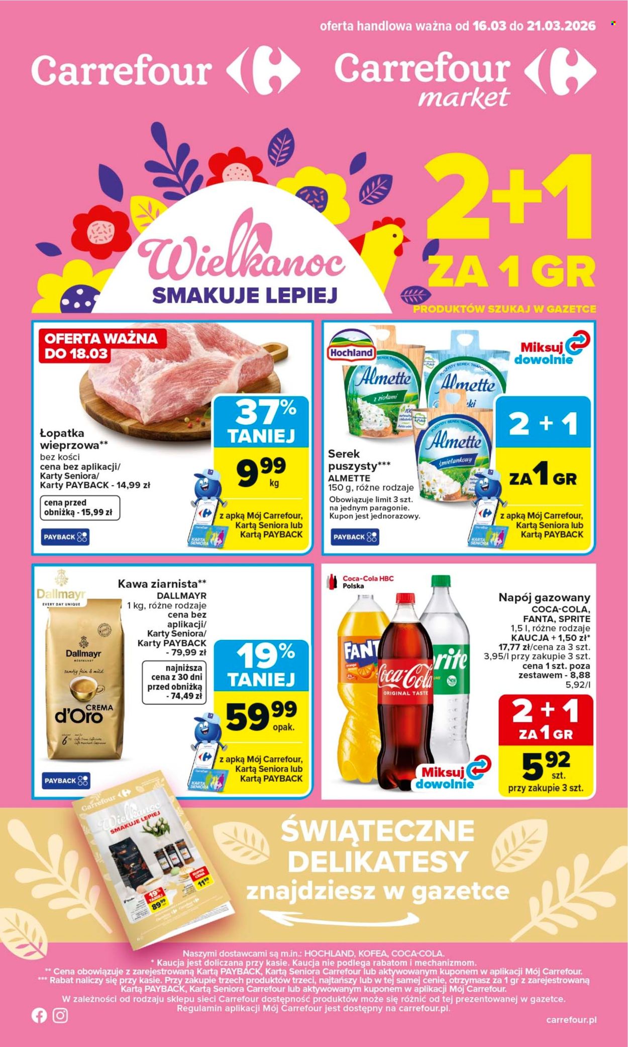 Gazetka Carrefour - 16.03.2026 - 21.03.2026. Strona 1