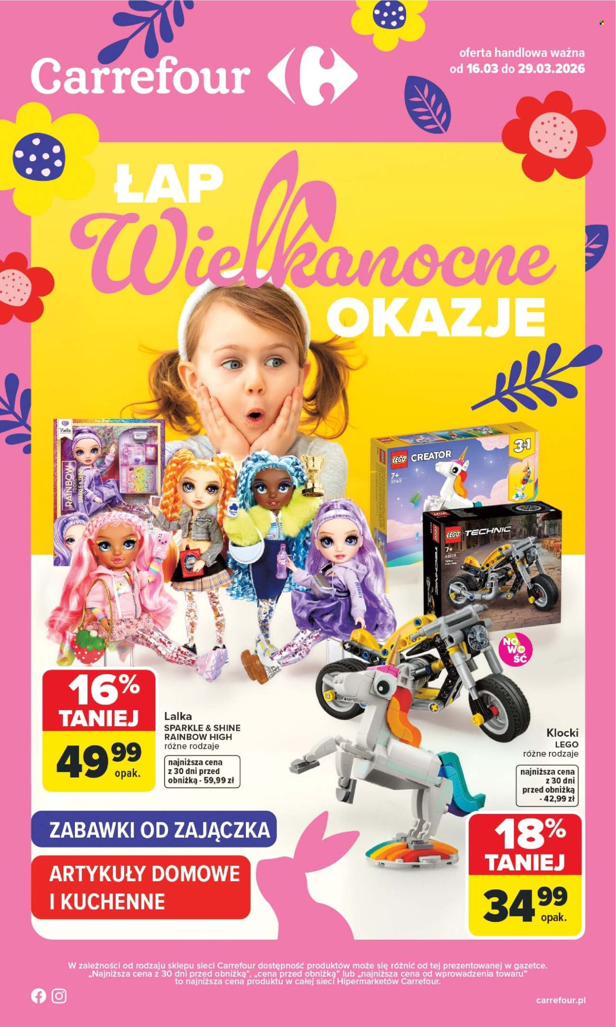 Gazetka Carrefour - 16.03.2026 - 29.03.2026. Strona 1