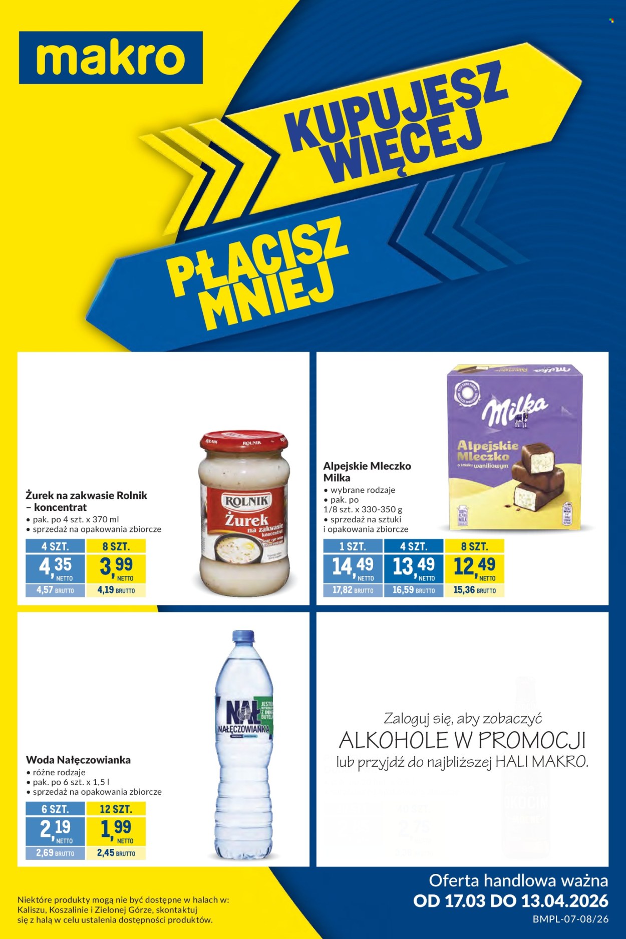Gazetka Makro - 17.03.2026 - 13.04.2026. Strona 1