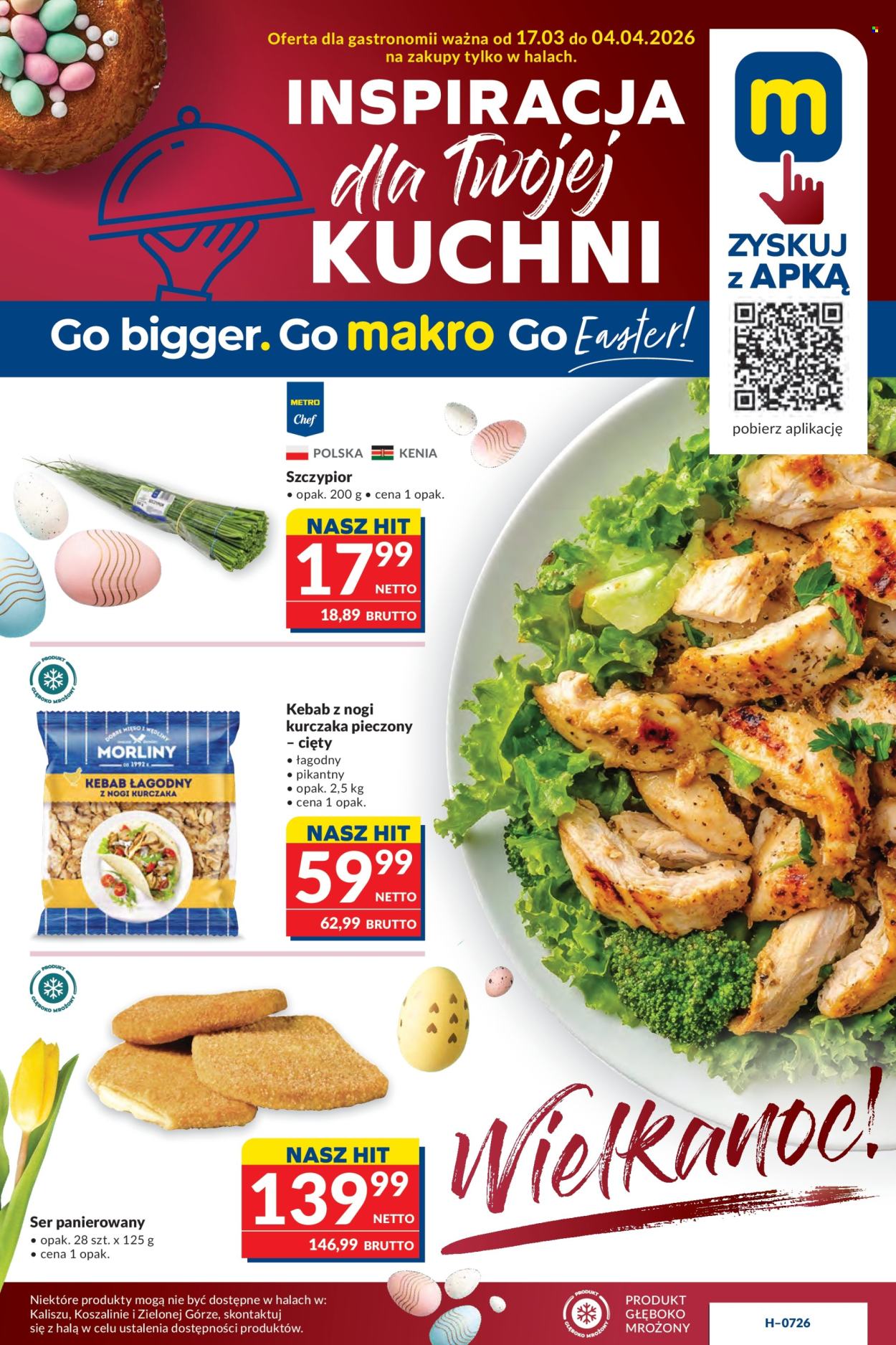 Gazetka Makro - 17.03.2026 - 4.04.2026. Strona 1