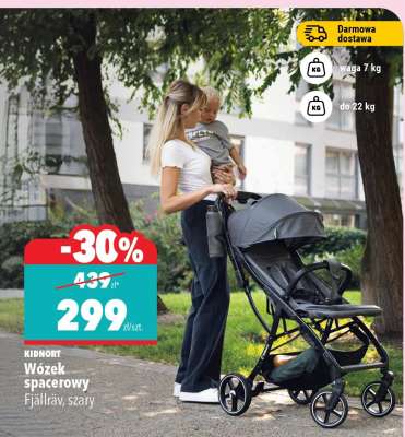 Wózek spacerowy Fjällräv, szary