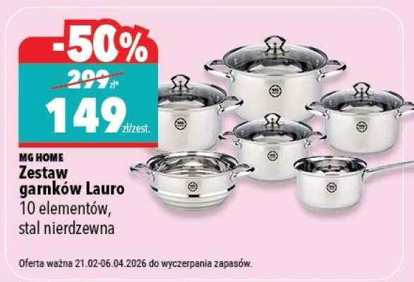 Zestaw garnków Lauro