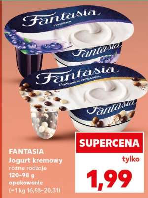 FANTASIA Jogurt kremowy