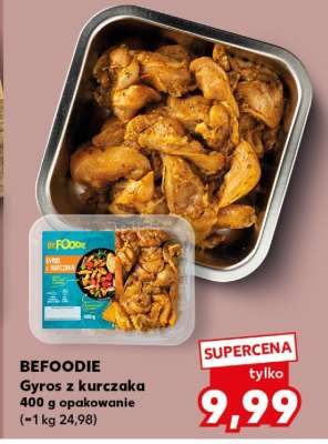 BEFOODIE Gyros z kurczaka 400 g opakowanie