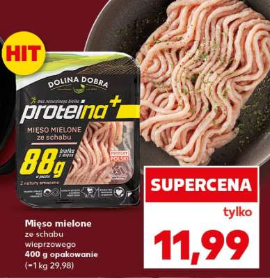 Mięso mielone ze schabu wieprzowego