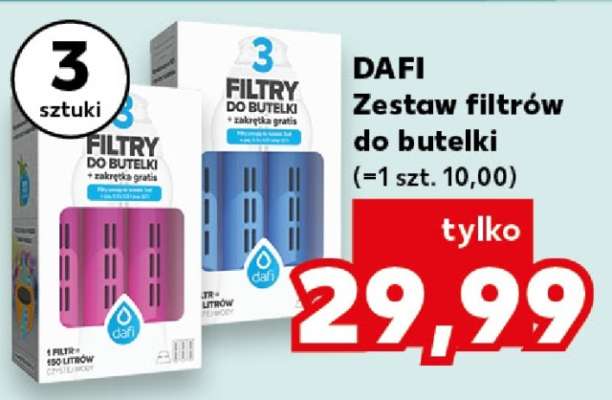 DAFI Zestaw filtrów do butelki