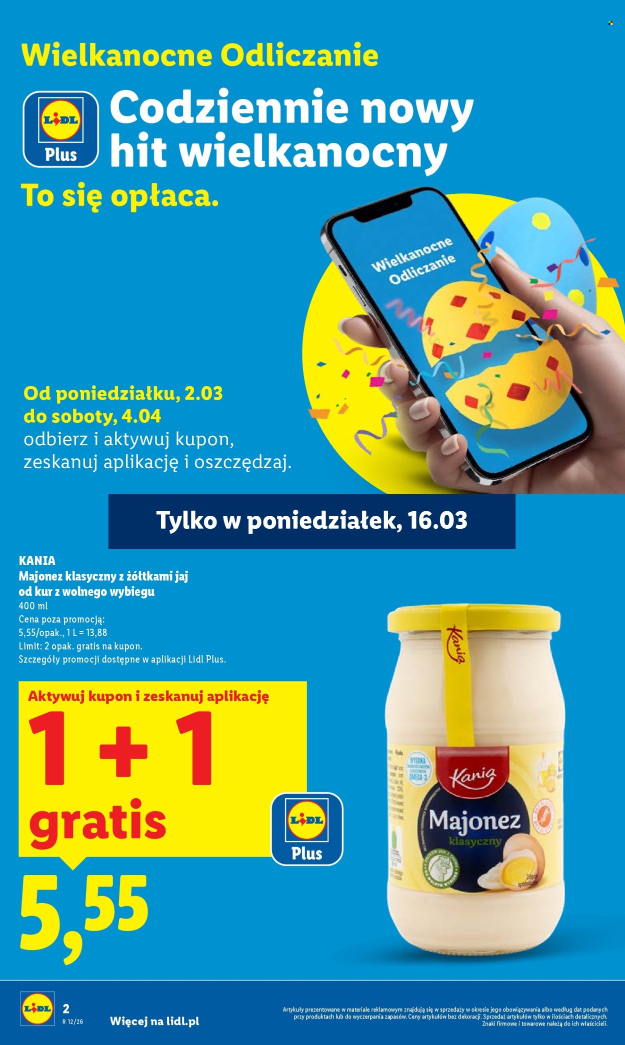 Gazetka Lidl - 16.03.2026 - 18.03.2026. Strona 2