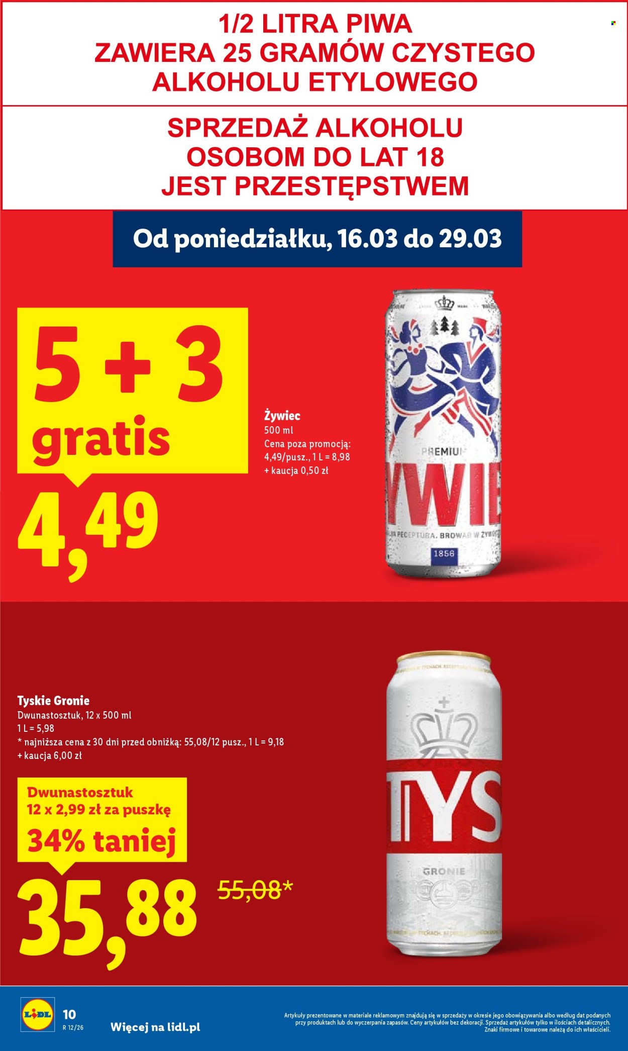 Gazetka Lidl - 16.03.2026 - 18.03.2026. Strona 10