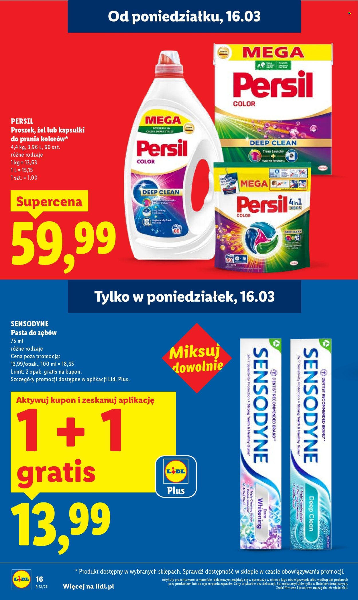 Gazetka Lidl - 16.03.2026 - 18.03.2026. Strona 16