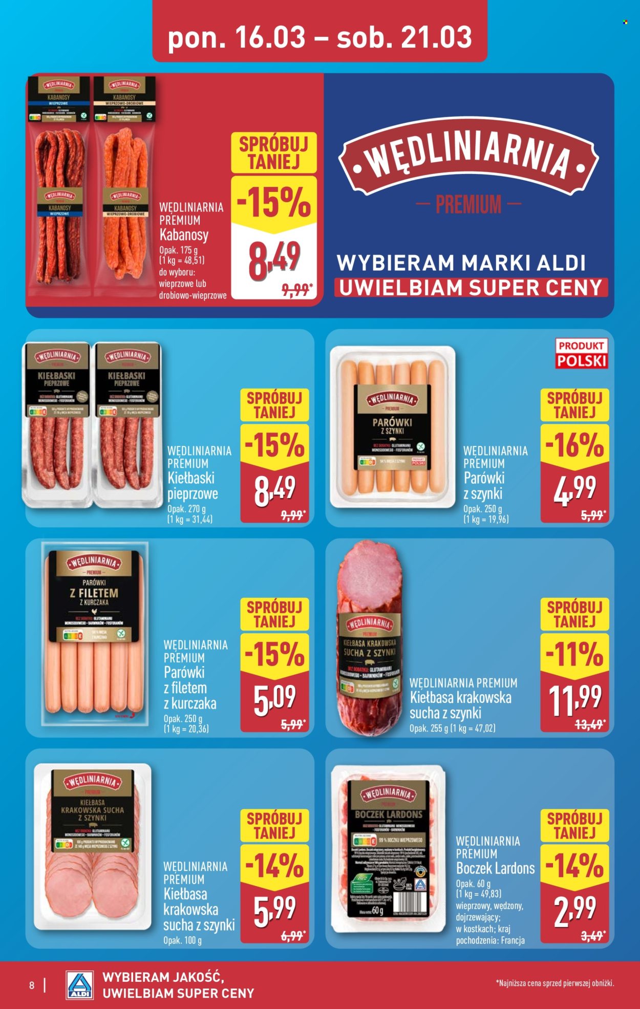 Gazetka ALDI - 16.03.2026 - 21.03.2026. Strona 8