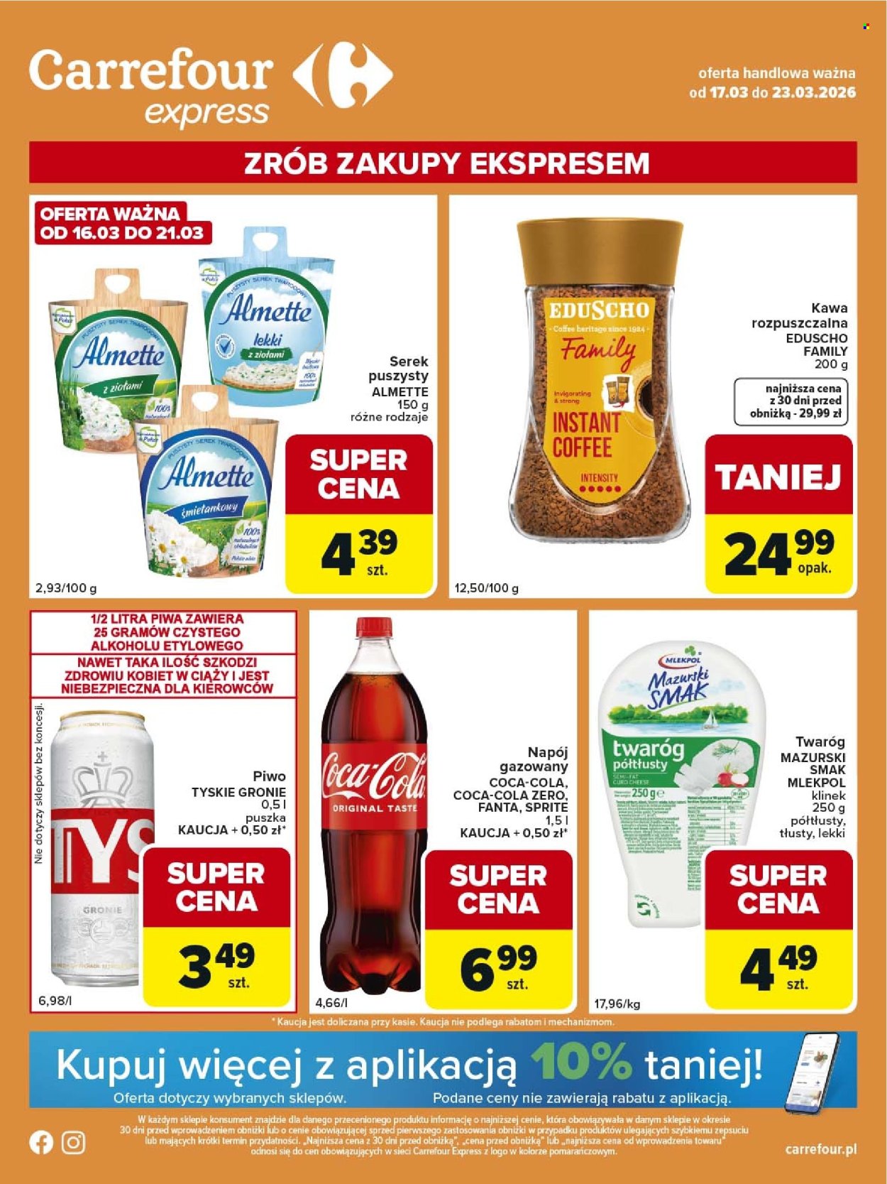 Gazetka Carrefour Express - 17.03.2026 - 23.03.2026. Strona 1