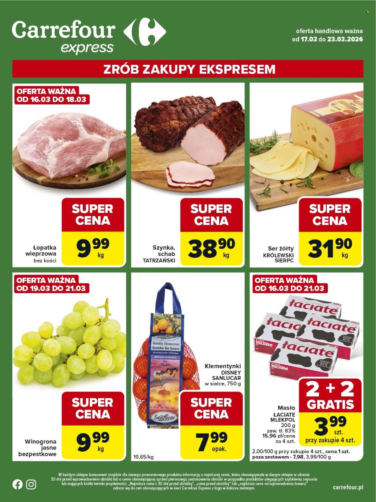 Gazetka Carrefour Express - 17.03.2026 - 23.03.2026. Strona 1