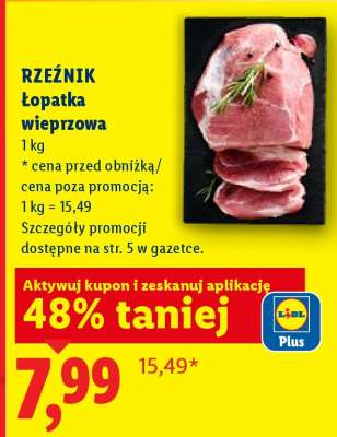 RZEŹNIK Łopatka wieprzowa