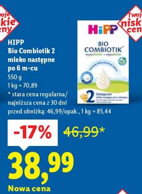 HIPP Bio Combiotik 2 mleko następne po 6 m-cu