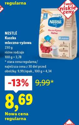 NESTLÉ Kaszka mleczno-ryżowa