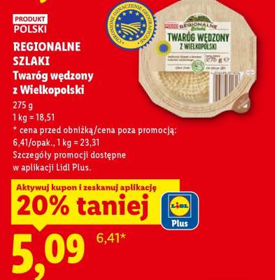 Twaróg wędzony z Wielkopolski