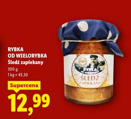 RYBKA OD WIELORYBKA Śledź zapiekany