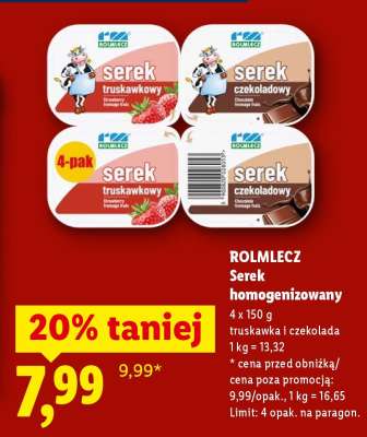 ROLMLECZ Serek homogenizowany