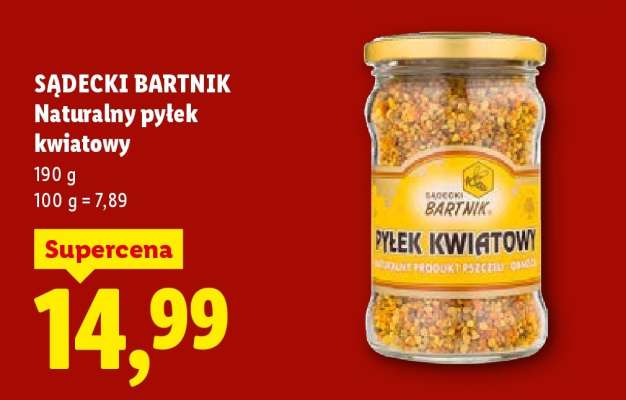 SĄDECKI BARTNIK Naturalny pyłek kwiatowy