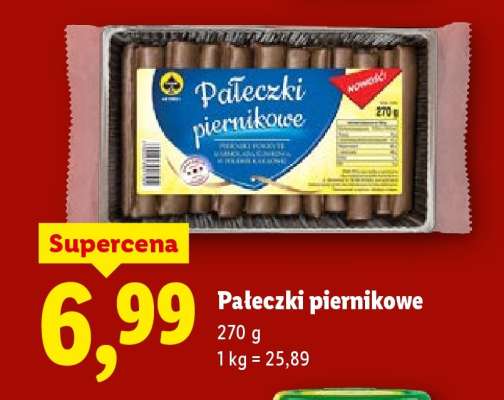 Pałeczki piernikowe