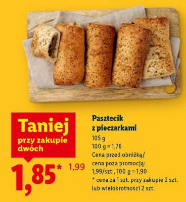 Pasztecik z pieczarkami