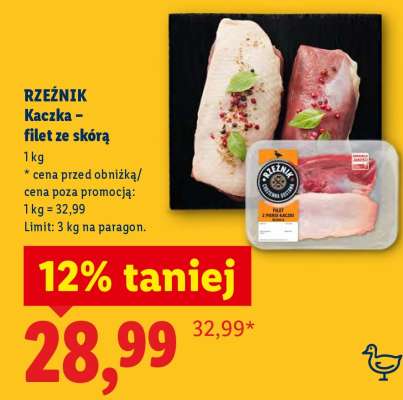 RZEŹNIK Kaczka – filet ze skórą