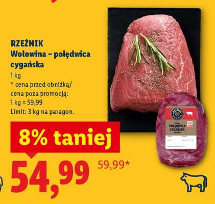 RZEŹNIK Wołowina – polędwica cygańska