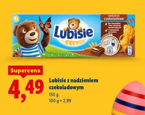 Lubisie z nadzieniem czekoladowym