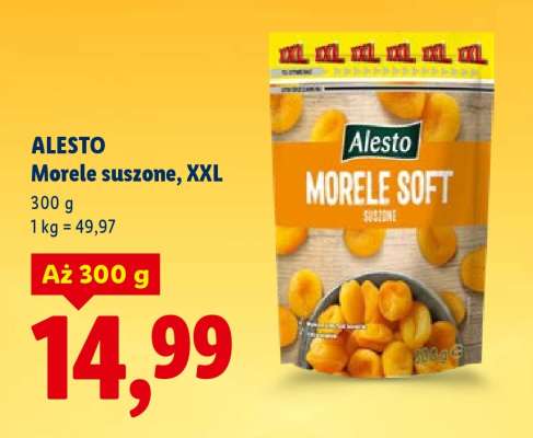 Alesto Morele suszone, XXL