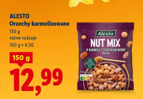 ALESTO Orzechy karmelizowane